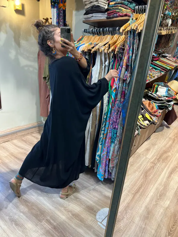 Yarasa Kol Elbise